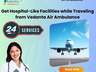 Utilize Air Ambulance from Kolkata with Splendid Healthcare Amenities