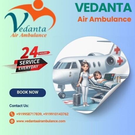 hire-vedanta-air-ambulance-service-in-bhubaneswar-with-a-up-to-date-ventilator-setup-big-0