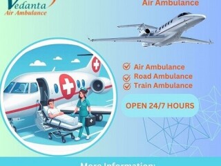 Get Marvellous and Complicated-free Vedanta Air Ambulance Service in Jamshedpur