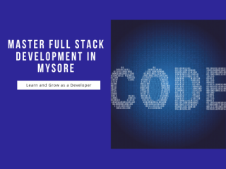 Full Stack Developer Courses in Mysore