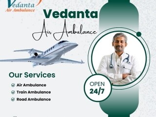 Hire Vedanta Air Ambulance Service in Indore with Advanced PICU Setup at an Affordable Rate