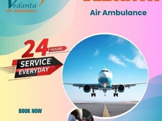 Hire Vedanta Air Ambulance Service in Bhubaneswar with All Advanced Medical Gadget