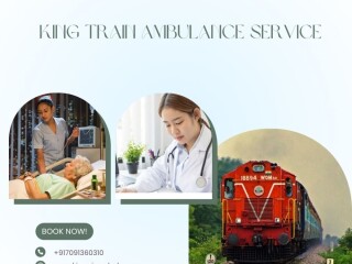 King Train Ambulance provides high quality transfer service from Gorakhpur