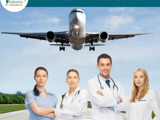 Select Air Ambulance in Patna with Highly Qualified Medical Professionals by Vedanta