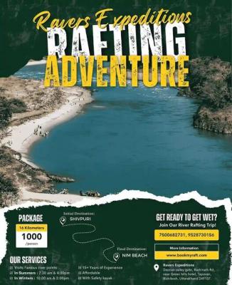 16 km River Rafting Adventure in Rishikesh