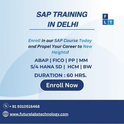 Join the Best SAP Course in Delhi at Futurelabs Technology