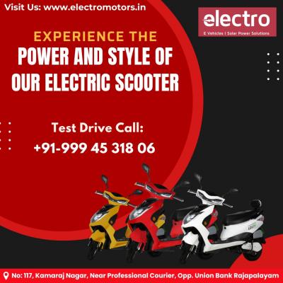 The Best Escooter Showroom in Rajapalayam