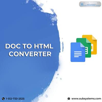 Click and Convert DOCX into HTML with DOCX - HTML Converter