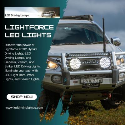 Lightforce Venom LED Driving Lights | Lightforce LED Striker Driving Lights