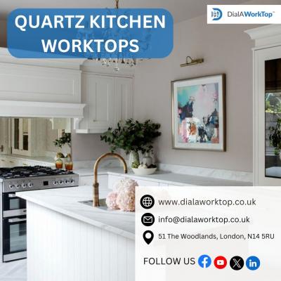 Quartz kitchen worktops