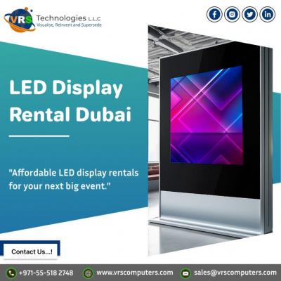 Outdoor LED Display Screen Hire for Events in UAE