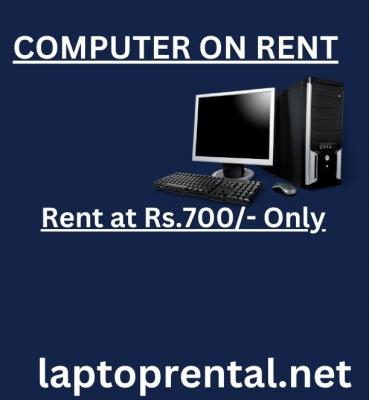 Computer on rent in mumbai Rs. 600/- Only