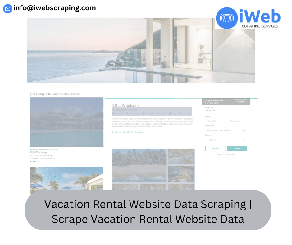 Vacation Rental Website Data Scraping | Scrape Vacation Rental Website Data