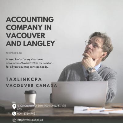 Professional Help For Accountants In Langley, Taxlinkcpa