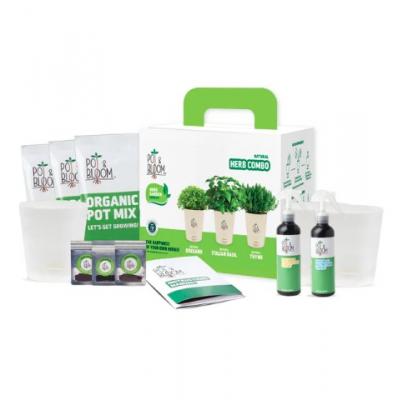 Grow Fresh Herbs at Home with Pot &amp; Bloom Herb Kits