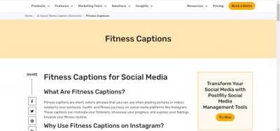 Fitness Captions for Every Mood: Find Your Perfect Words