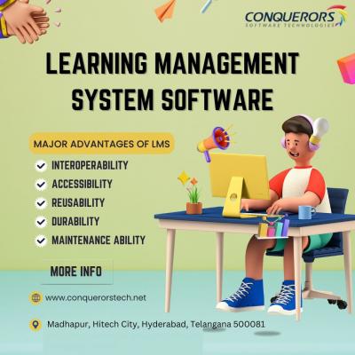 Learning Management System Software in Hyderabad | Conquerors Tech