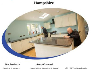 Quartz kitchen worktops installers in Hampshire