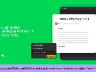 Free Online Tool to Draft Personal Recommendation Letter for a Friend