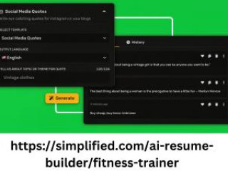 Elevate Your Resume with a Professional Fitness Trainer Resume Builder