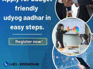 Apply for budget friendly udyog aadhar in easy steps.