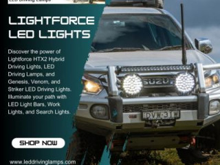 Lightforce Venom LED Driving Lights | Lightforce LED Striker Driving Lights