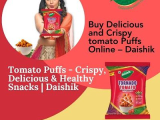 Tomato Puffs - Crispy, Delicious &amp; Healthy Snacks | Daishik