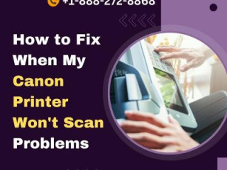 How to Fix When My Canon Printer Won't Scan Problems