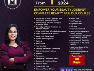 Empower Your Beauty Journey: Complete Beauty Parlour Course Starting from 1st August 2024