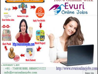 Part Time Home Based Offline Online Data Entry Jobs