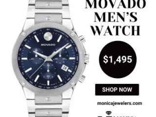 Shop Movado Watches For Men Online| Monica Jewelers