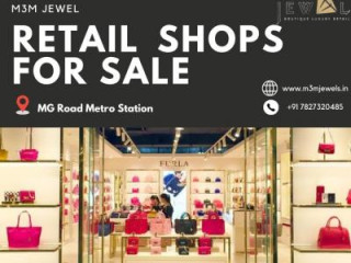 At M3M Jewel Gurgaon, discover exclusive retail spaces!