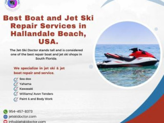 Best Boat and Jet Ski Repair Services in Hallandale Beach, USA.