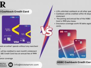 Choosing Between SBI and HSBC Cashback Credit Cards: Key Differences