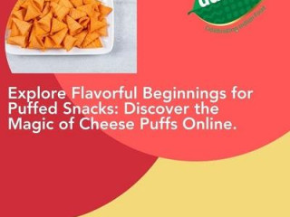 Explore Flavorful Beginnings for Puffed Snacks: Discover the Magic of Cheese Puffs Online.