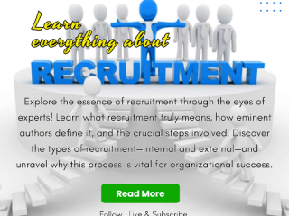 What is Recruitment in HRM