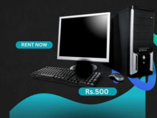 Computer on rent in mumbai Rs. 500/- Only