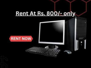 Computer on rent in mumbai Rs. 800/- Only