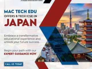 BTech CSE in Japan | Study Abroad After 12th with MAC TECH EDU