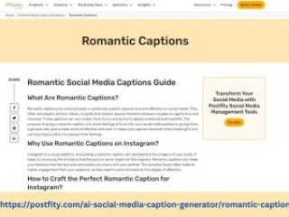 Get Creative with Free Online Romantic Captions for Your Photos