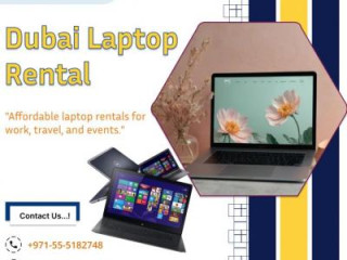 Hire Latest Laptops for Events Across the UAE