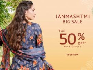 Janmashtmi Big Sale, Flat 50% OFF When You Buy 2