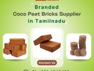 Branded Coco Peat Bricks Supplier in Tamilnadu