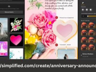 Celebrate Your Special Day with Free Online Anniversary Announcement Maker