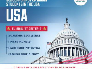 Scholarships for Indian Students in the USA | Contact Us +91 87 912 97 912