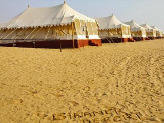 Village huts in Bikaner