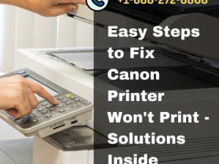 Easy Steps to Fix Canon Printer Won't Print - Solutions Inside