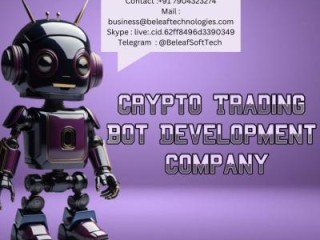 Crypto trading bot development company