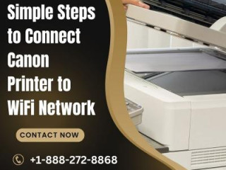 Simple Steps to Connect Canon Printer to WiFi Network