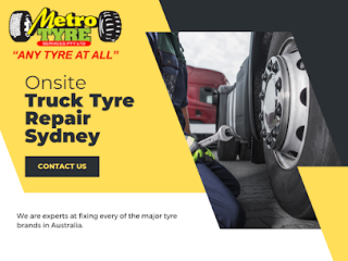 Onsite Truck Tyre Repair Service in Sydney - Metro Tyre Services